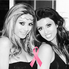 Tina Sugandh for Pink Runway Breast Cancer Awareness and Research Supporting the Extinction of Cancer Through Fashion